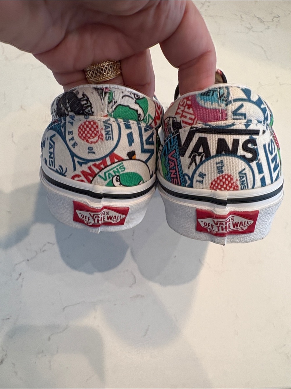 Vans Classic Slip-On 'Sticker Mash Up' Unisex - Picture 5 of 7